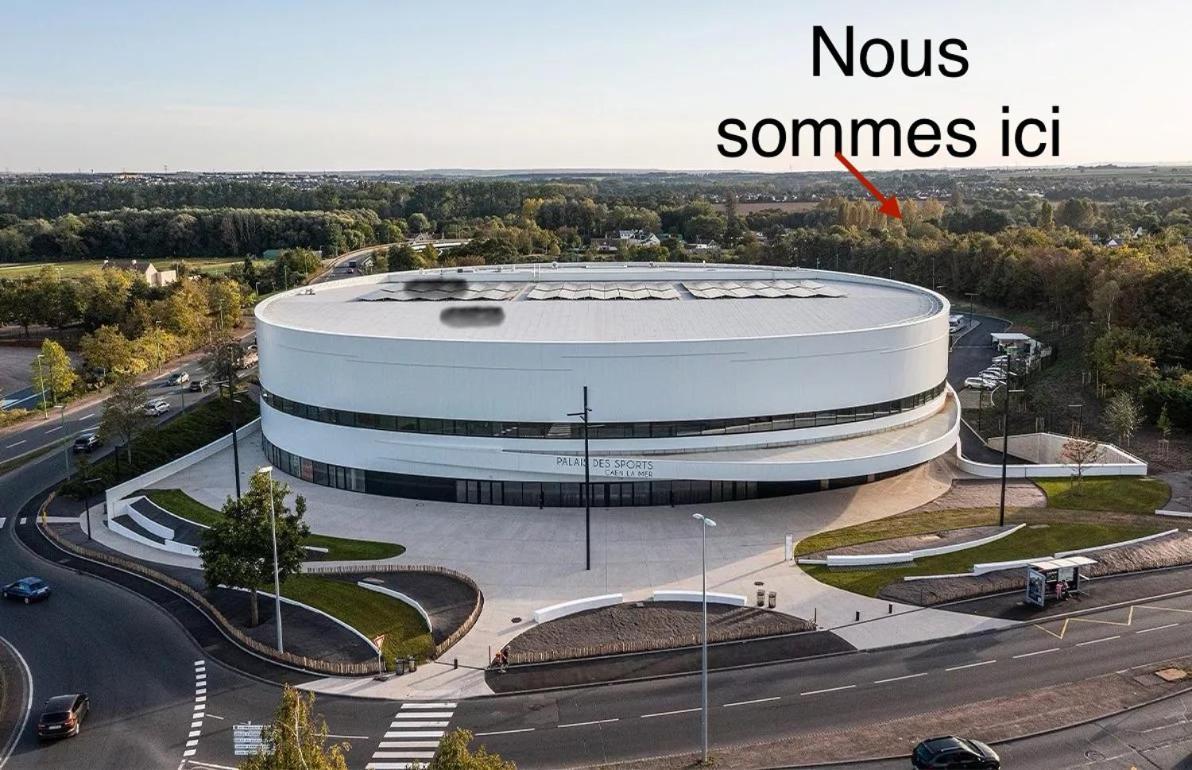 Le Noe Villa Caen Exterior foto